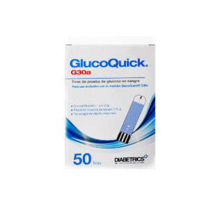 Tiras Para Glucómetro Glucoquick G30a X 50 Unidades