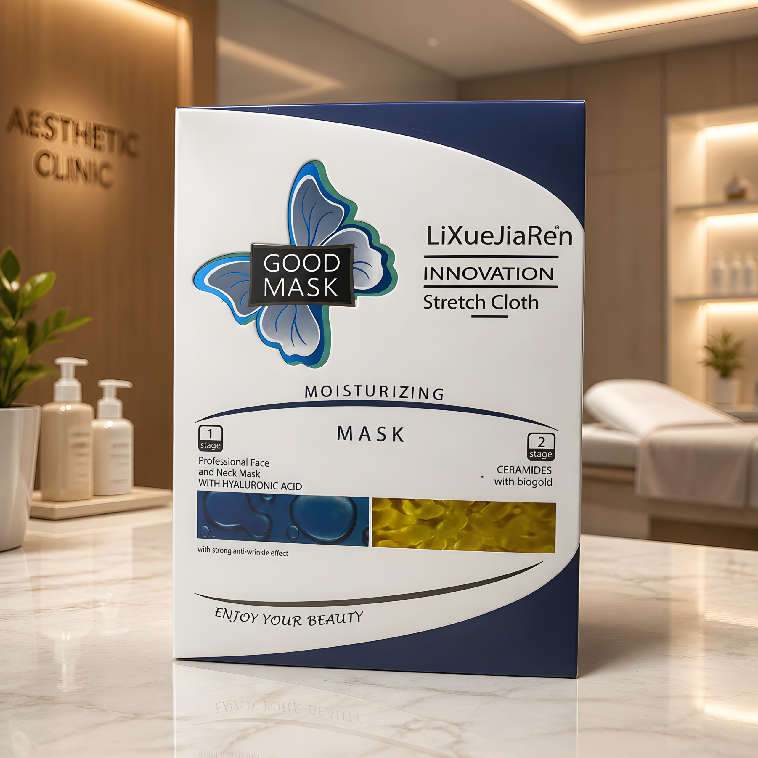 Moisturizing Mask Hyaluronic Acid & Ceramides Lixuejiaren