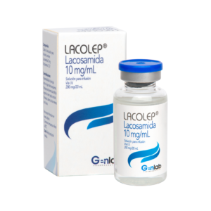 Lacolep Lacosamida Inyectable 20mg/20ml Genlab