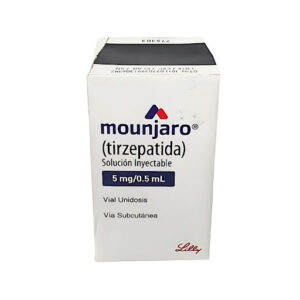 Mounjaro Tirzepatide 5,0mg/0,5ml Eli Lilly Caja X 1 Vial
