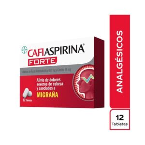 Cafiaspirina Forte 650 /65Mg Caja 12 Tabletas